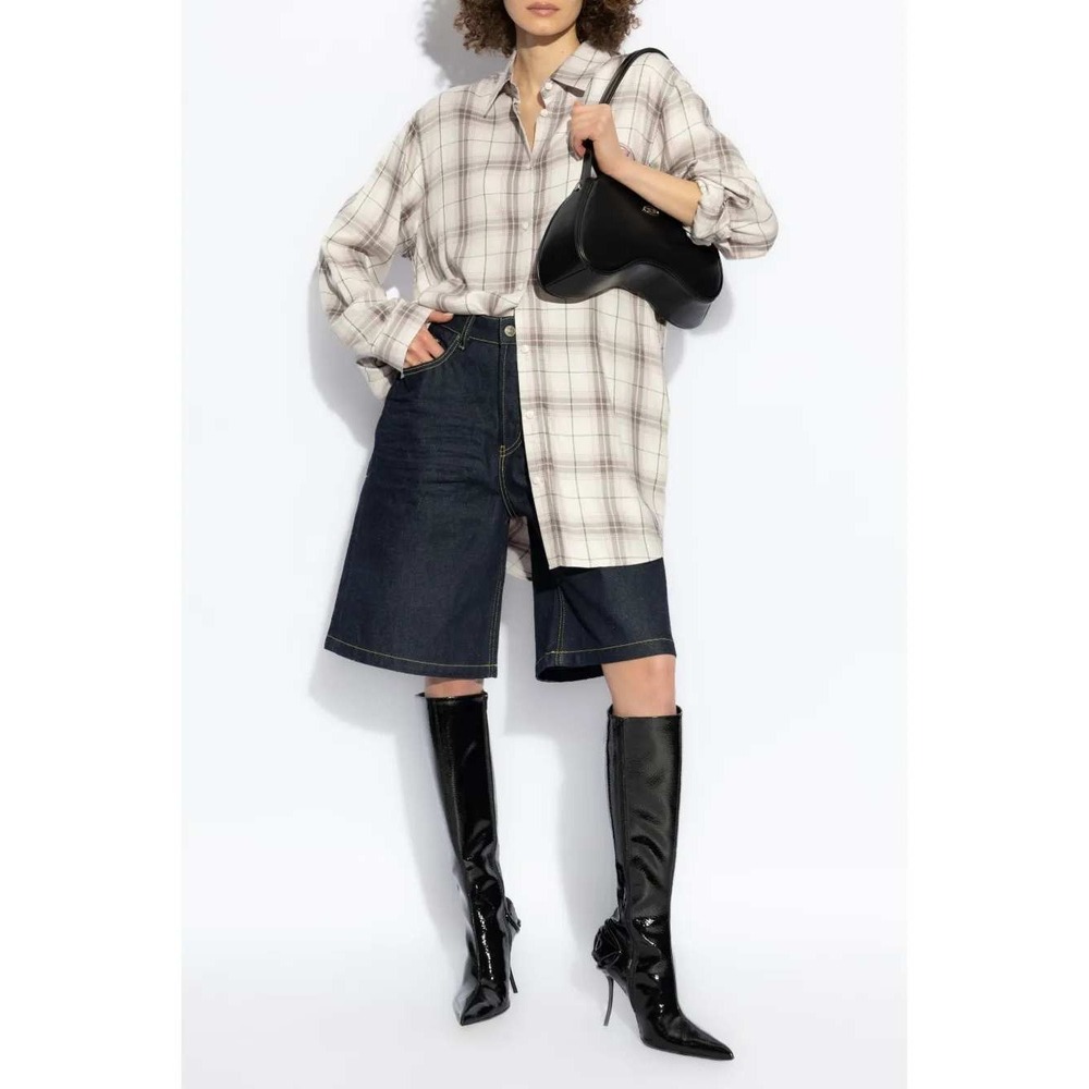 Diesel D-Dalis-Q1 shirt‎ dress in Light Beige - Size IT 38 (US Size 2)